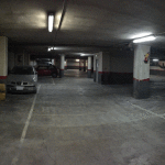 Panorámica del parking antes de la rehabilitación